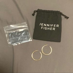 Baby Lilly Jennifer Fisher Gold Hoops